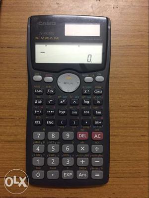 Black Casio Fx Graphics Calculator