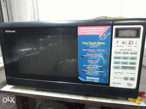 Black National Microwave Oven