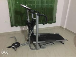 Brand new Black And Gray Treadmill 4 in one. Negotiable