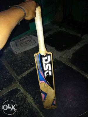 Brown, Black, And Blue DSC Cricket Bat