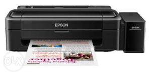 Epson l130 inkjet color printer with ink