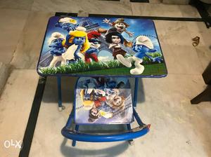 Folding table and chair for kids upto 6 years