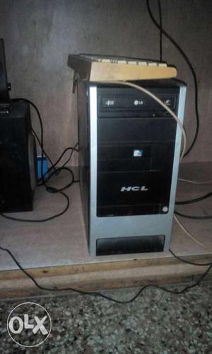 Gray And Black HCL Computer Tower