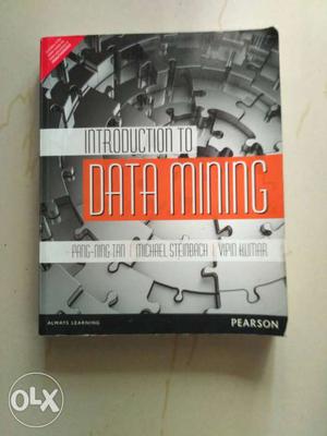Introduction To Data Mining Book