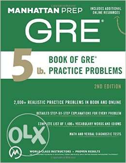Manhattan Prep GRE 5lb Book of GRE practice