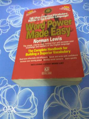 Norman Lewis, word power made easy,  reprint,