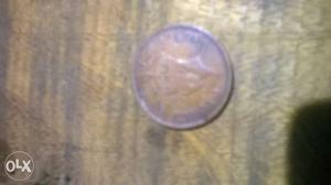 Old coin  one quarter Anna British period