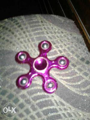Purple 5-bearing Hand Spinner