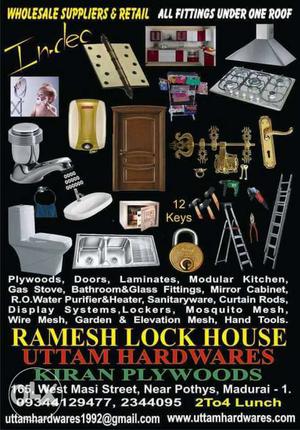 Ramesh Lock House Signage