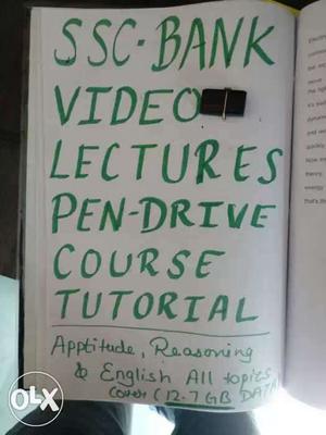 SSC Bank Video lectures Pendrive Cource 12.7 GB