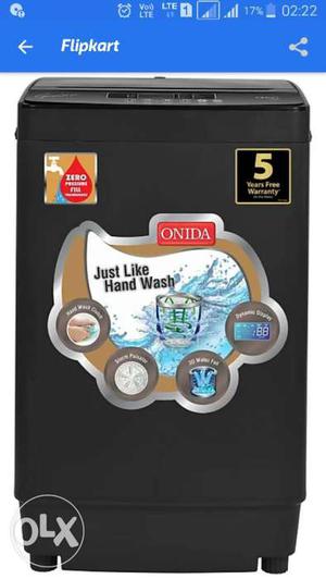 Seal packed onida 7.5 kg fully automatic washing