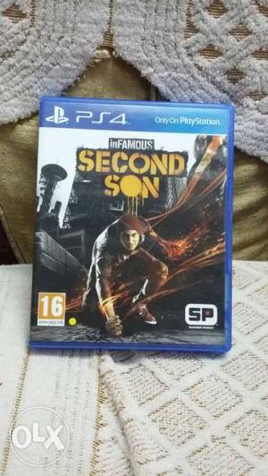 Sony PS4 Second Son Game Case