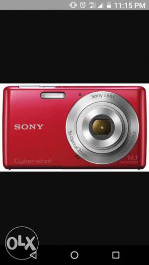 Sony camera with sony 4gb card,charger in very