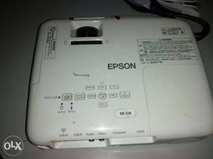 White Epson Projector