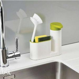 White Kitchen Soap Dispenser