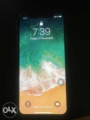 A New Iphone X (1 day old)with Free 5d Screen