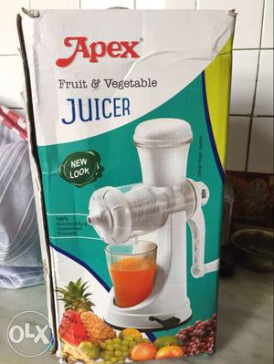 Apex Fruit And Vegetable Juicer Box
