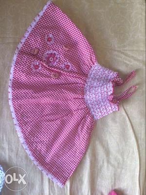 Baby girl frocks 3 mnths to 1yr. very gently used