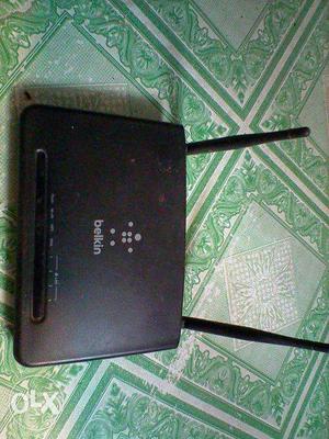 Belkin wifi router in good condition no adapter.