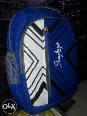 Black And Blue SKaybags Backpack