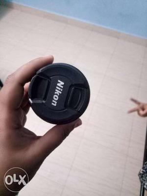 Black And White Nikon Camera Lens Cover