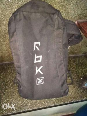 Black Kinteix RBK Backpack