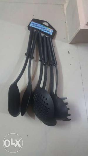 Black Kitchen Ladle Set not used brand New