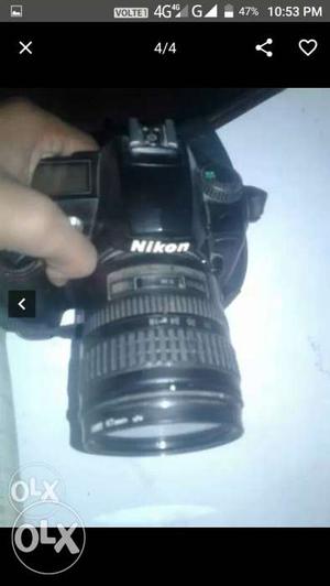Black Nikon DSLR Camera Screenshot