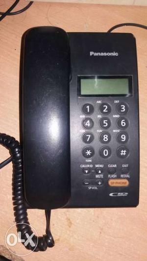 Black Panasonic IP Telephone