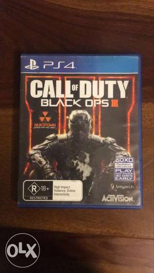 Call Of Duty Black Ops III PS4 Case
