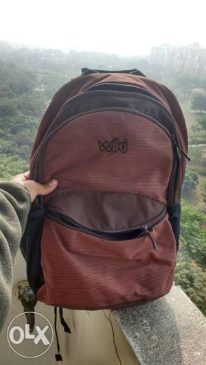 Cool Brown Wildcraft bag (backpack)