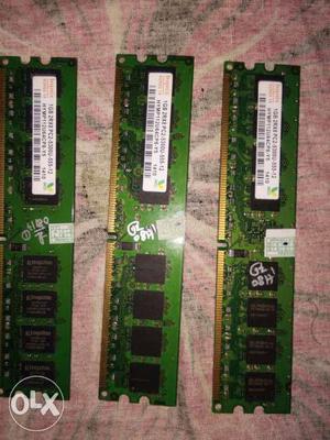 Hynex 1GB 3 pcs DDR2 RAM Cards