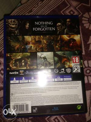 I want to sell my ps4 middle earth shadow of war