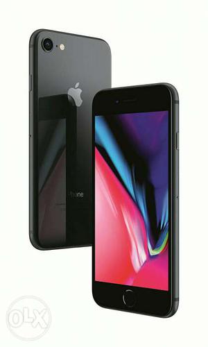IPhone 8 space Gray 64 GB brand new sealed pack