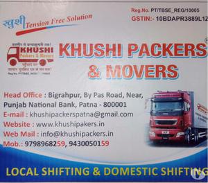 Khushi Packers and movers Muzaffarpur