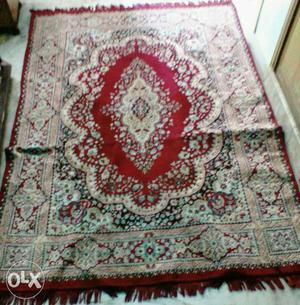 Large sized carpet with authentic kashmiri