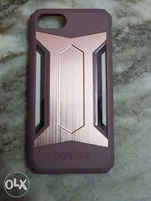 Maroon And Silver Defense Smartphone Case