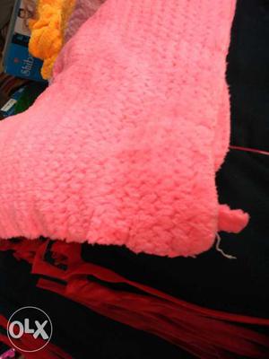 Pink Knit Textile