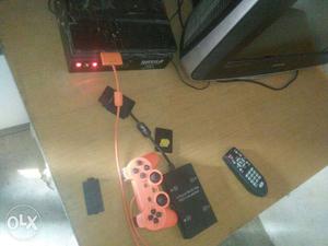 Playsation 2 with 2 remit 1 memory