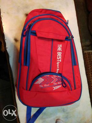 Red And Blue The Best Backpack New .0