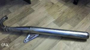 Rx 100 or 135 suitable Stainless steel silencer