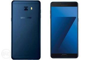 Samsung Galaxy c7 pro 64gb 4gb 50 day used blue
