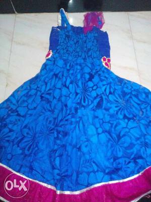 Traditional or party wear gown for 2 yr girl.