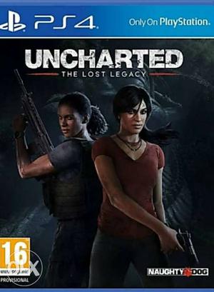 Uncharted lost legacy PS4 one month old not a