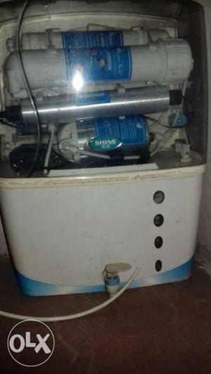 White And Blue Shine Water Purifier
