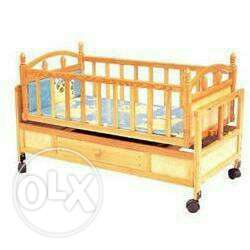 Wooden Baby Cot In Excellent Condition For