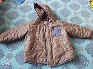 Boy and girl quilted jacket