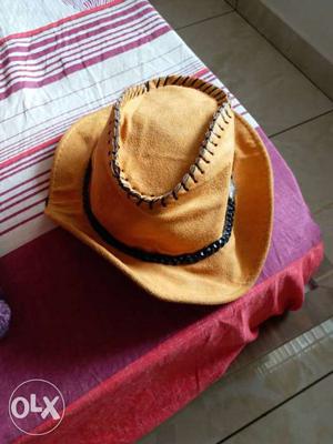 Brown And Black Hat