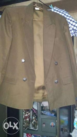 Brown color good quality blazer. just 2 times