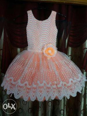 Designer frock for baby girl 3+ Years age group,